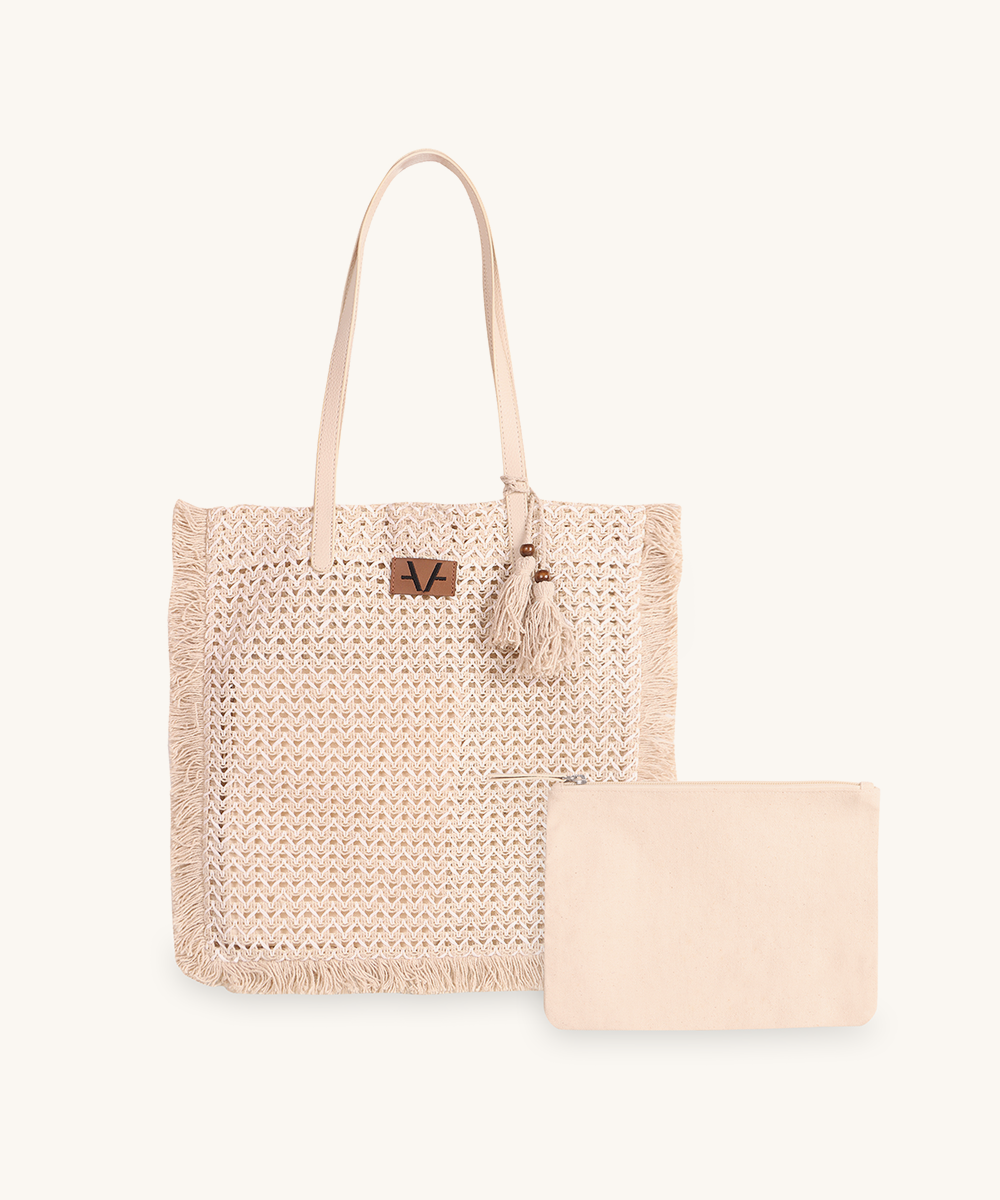 Herring weave shopper