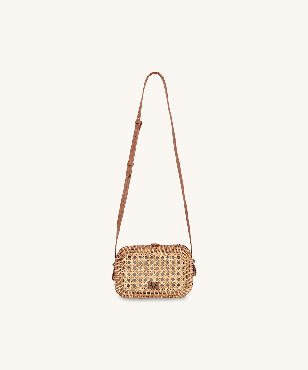 Rattan Reverie Sling Bag