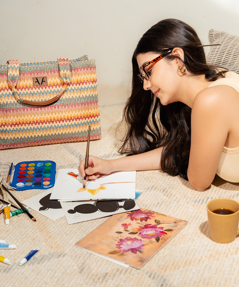 Woven wild Carry All