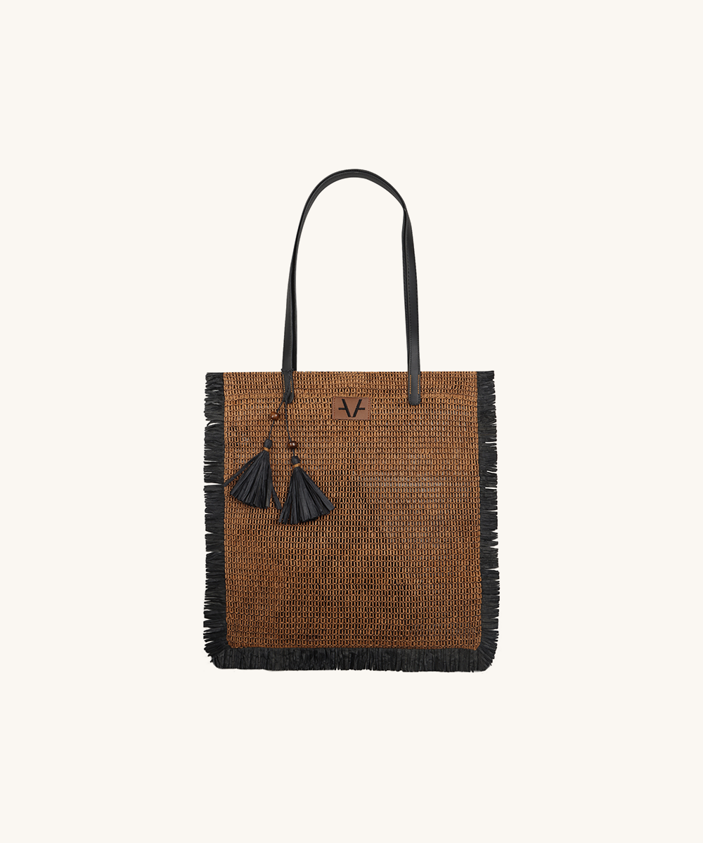 Rustic Brown Shopper