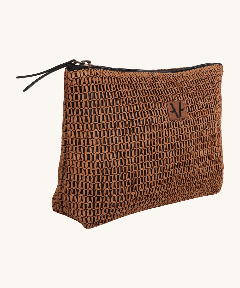 Big Pouch Bag in Rustic Brown