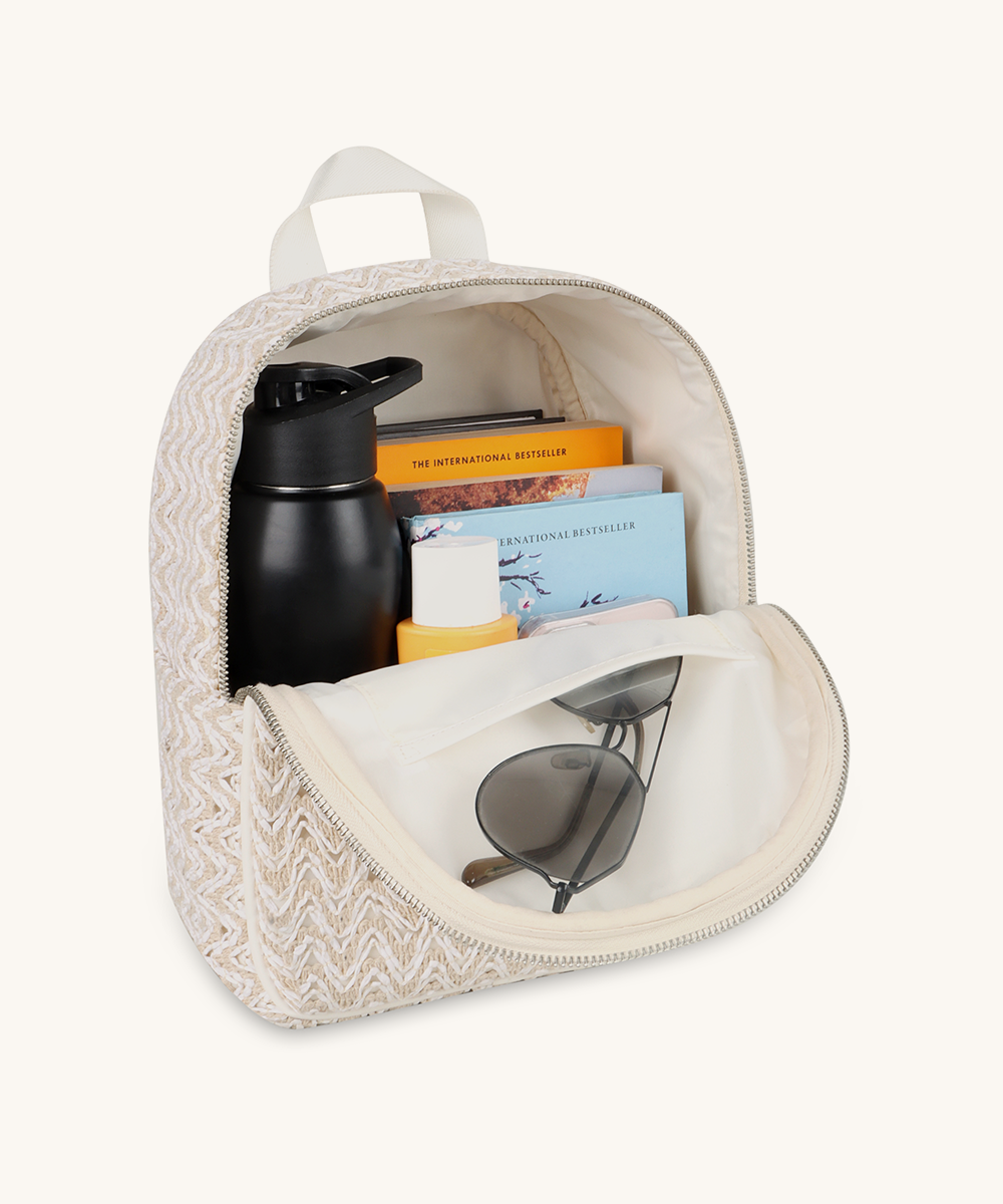 Chic ivory Back Pack