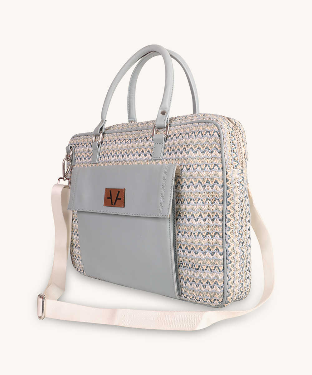 Ocean bloom laptop bag