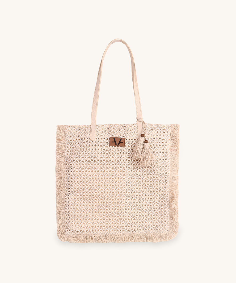 Herring weave shopper