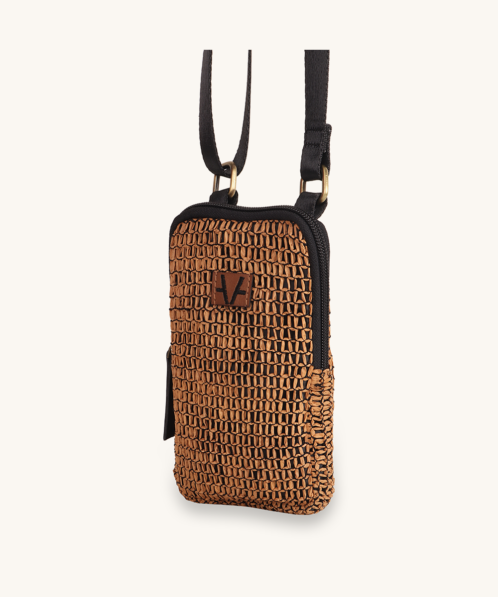 Rustic Brown Mobile pouch