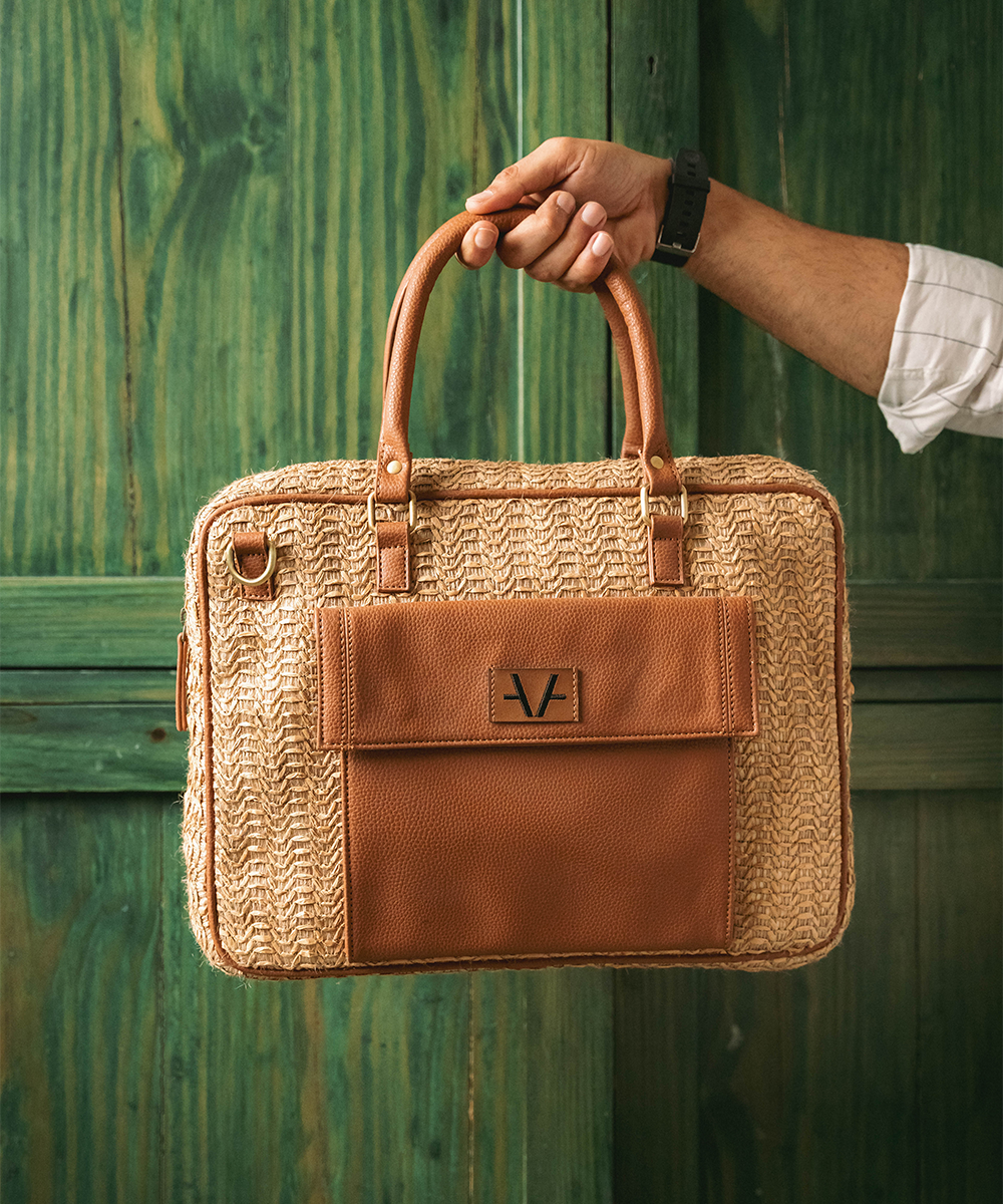 Dune ripple laptop bag