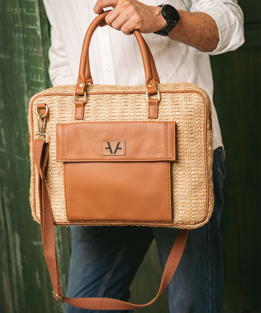 Dune ripple laptop bag