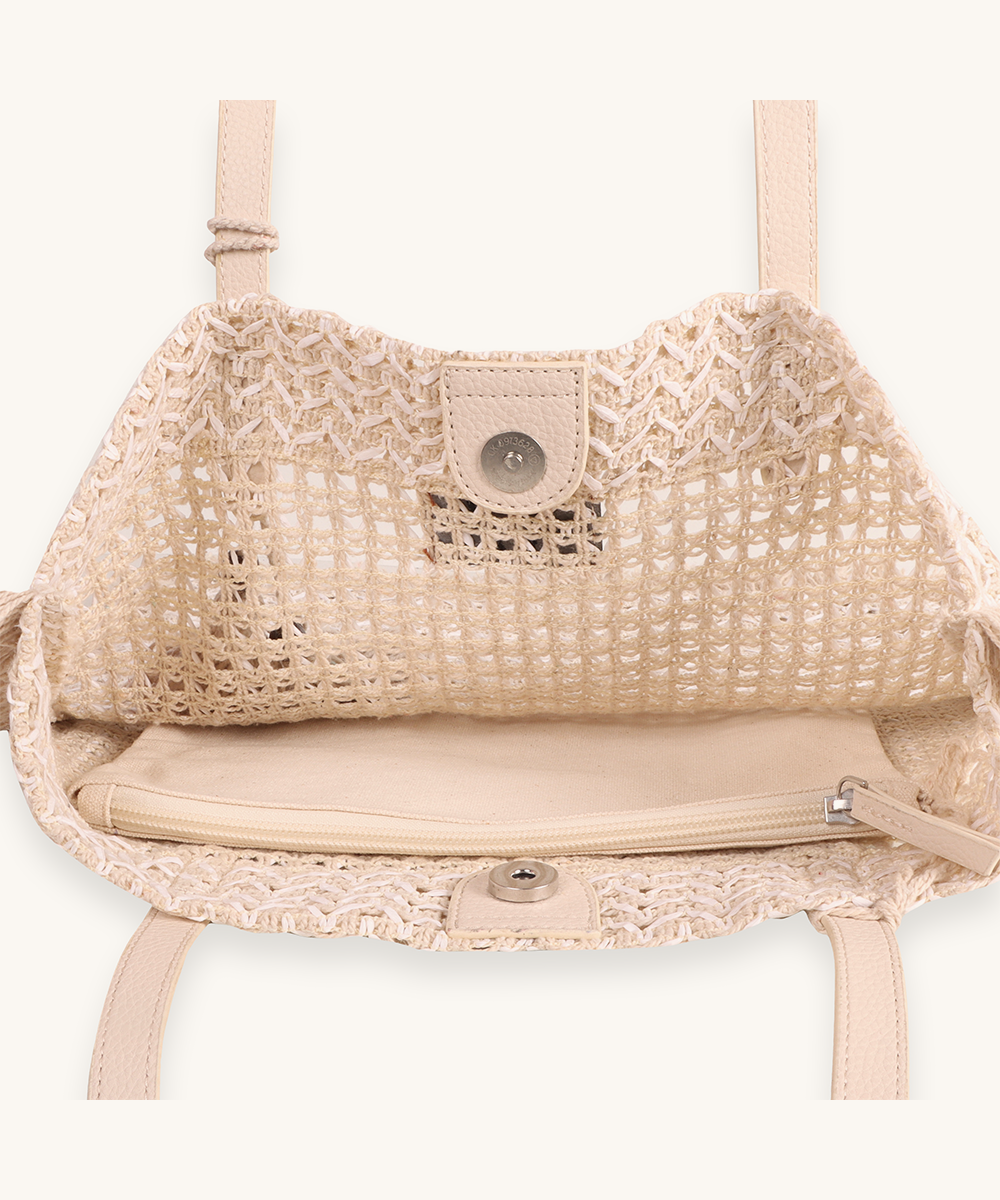 Herring weave shopper