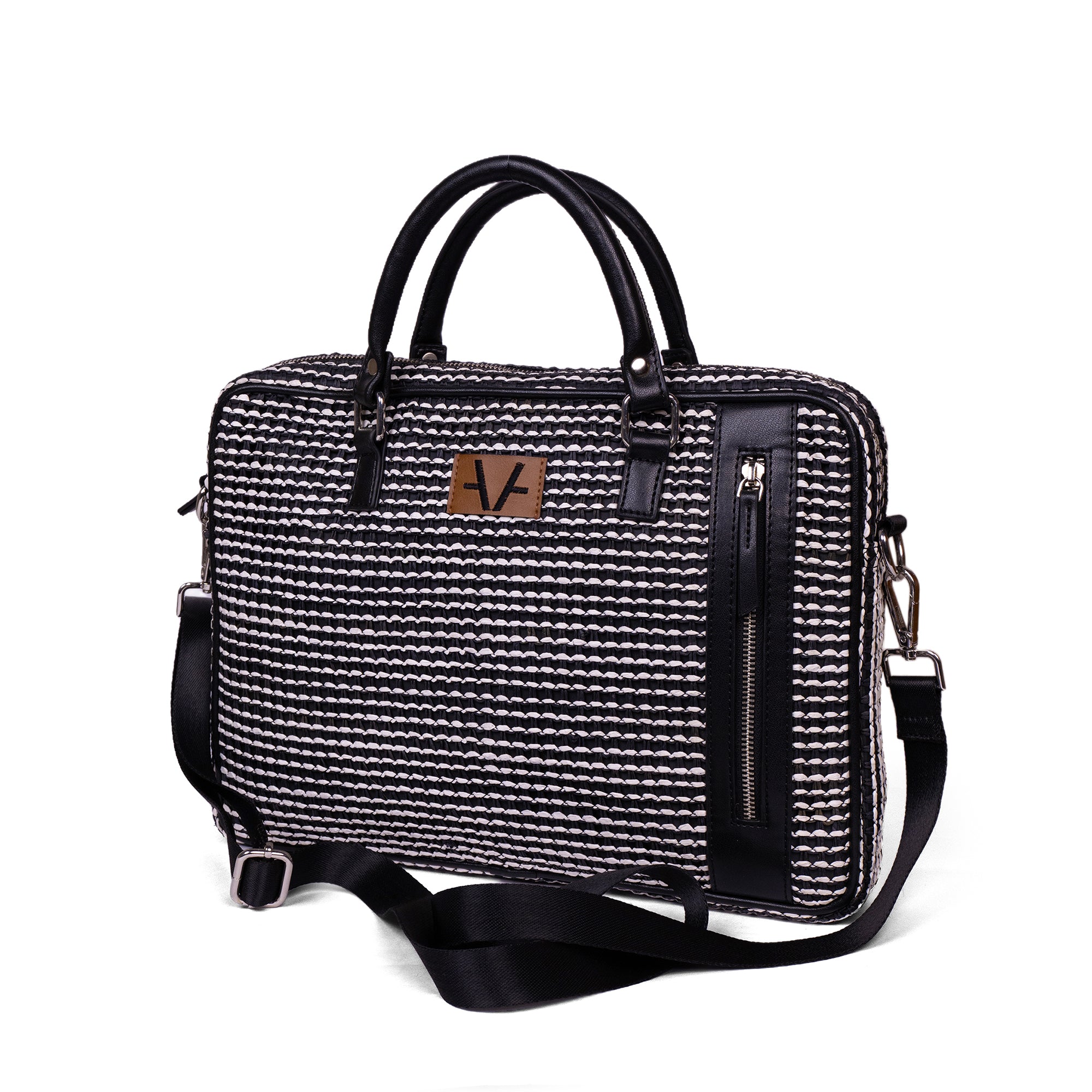 MONOCHROME MOSAIC LAPTOP BAG
