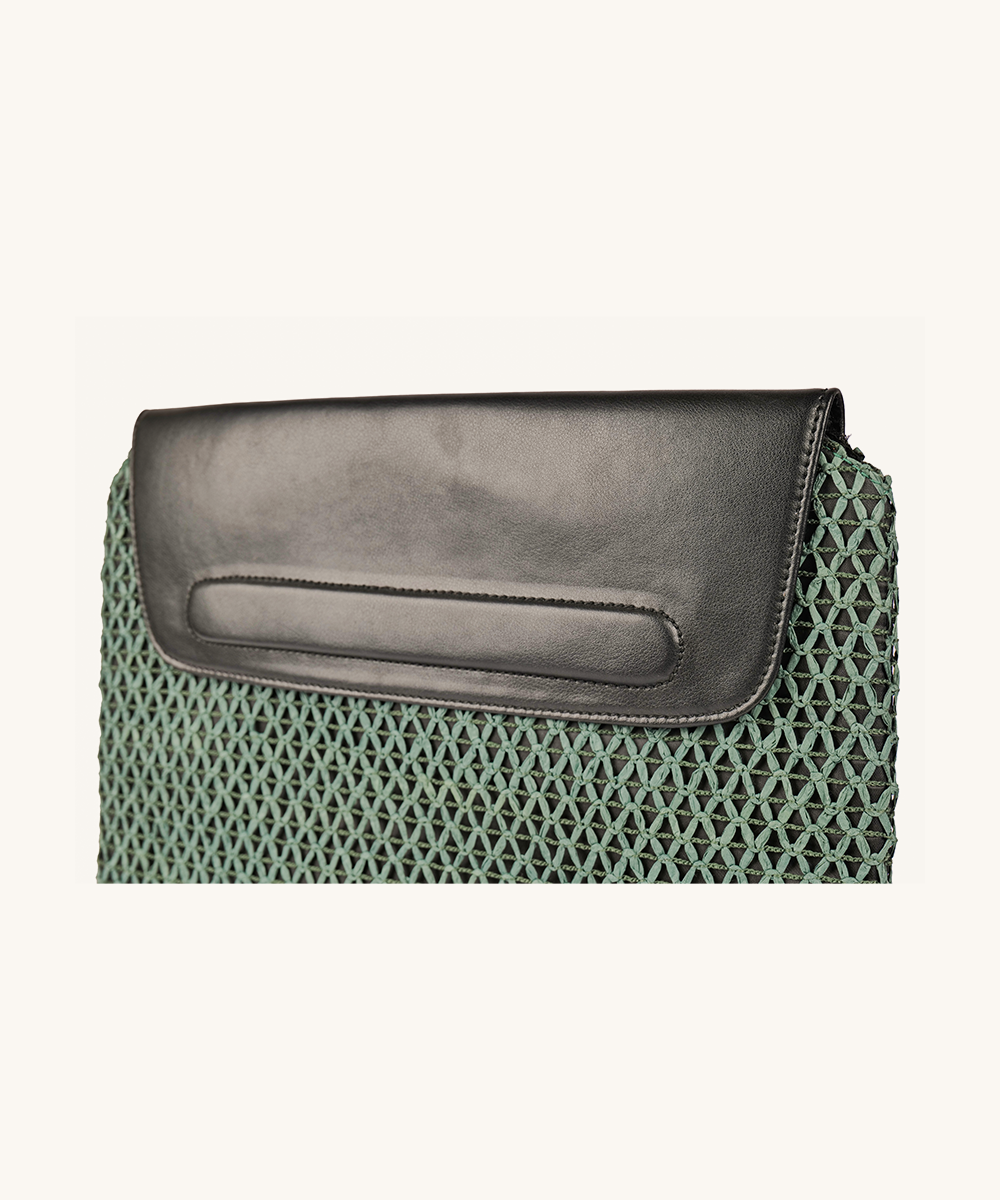 Azure cross laptop sleeve