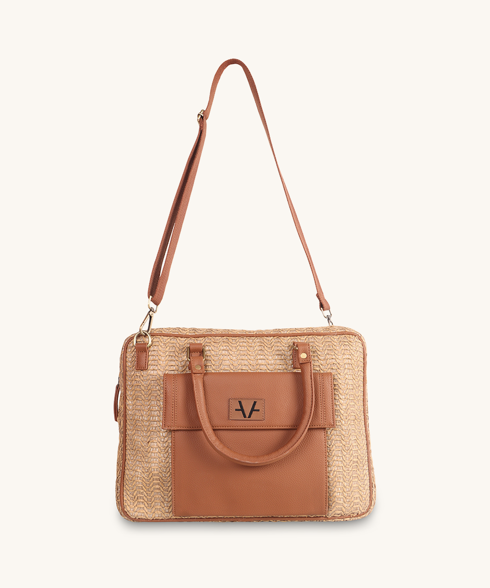 Dune ripple laptop bag