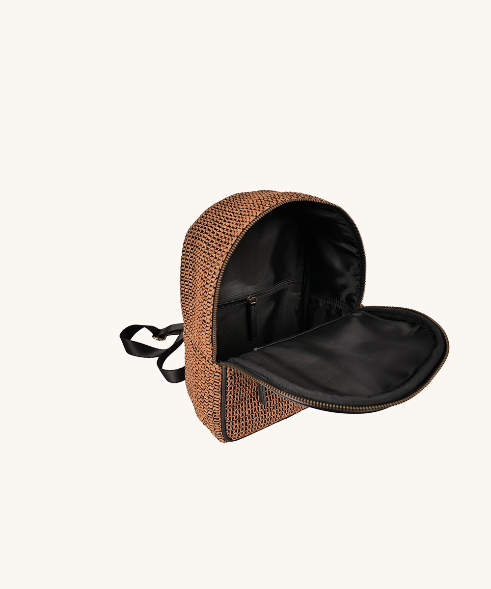 RUSTIC BROWN BACKPACK