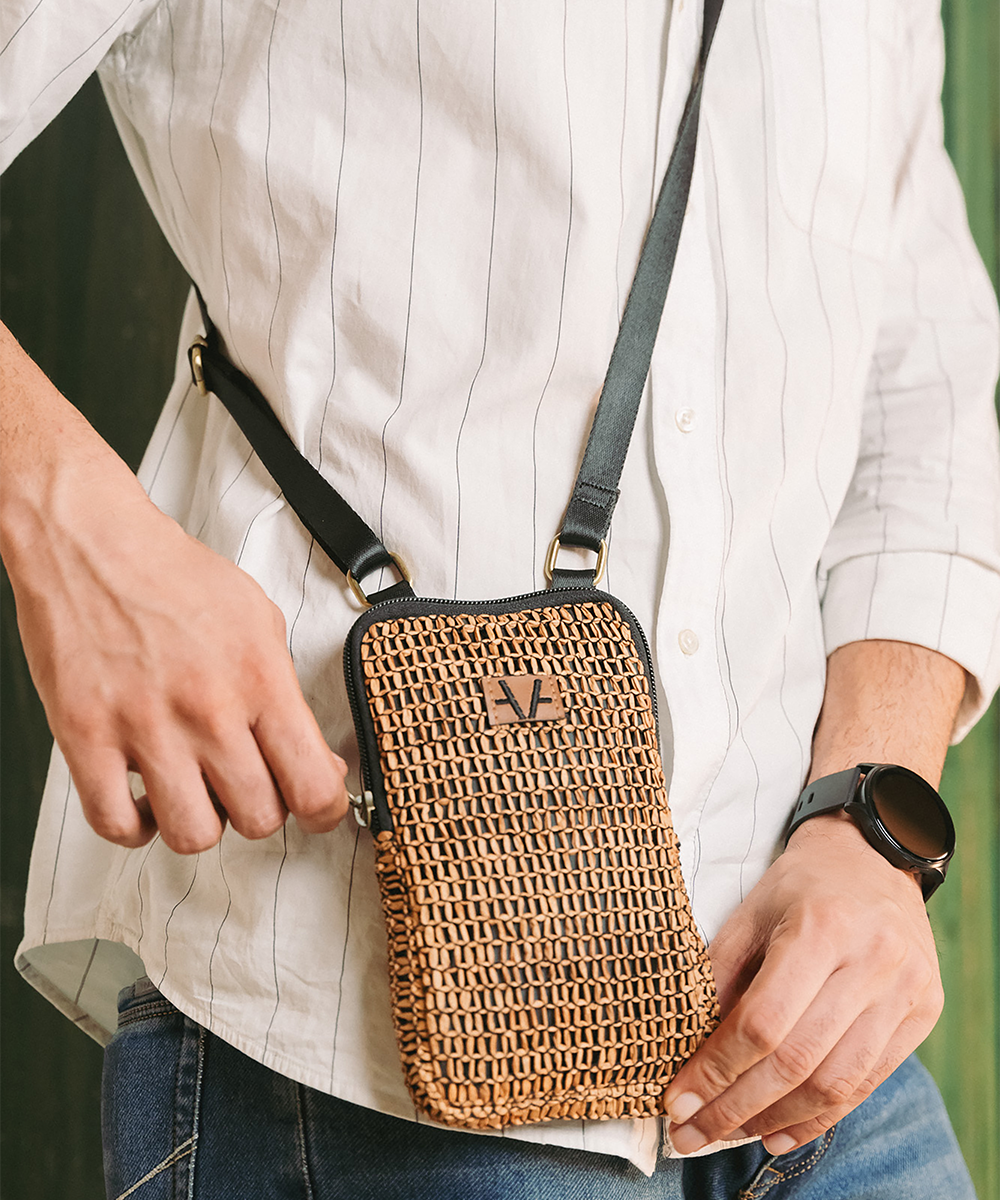 Rustic Brown Mobile pouch
