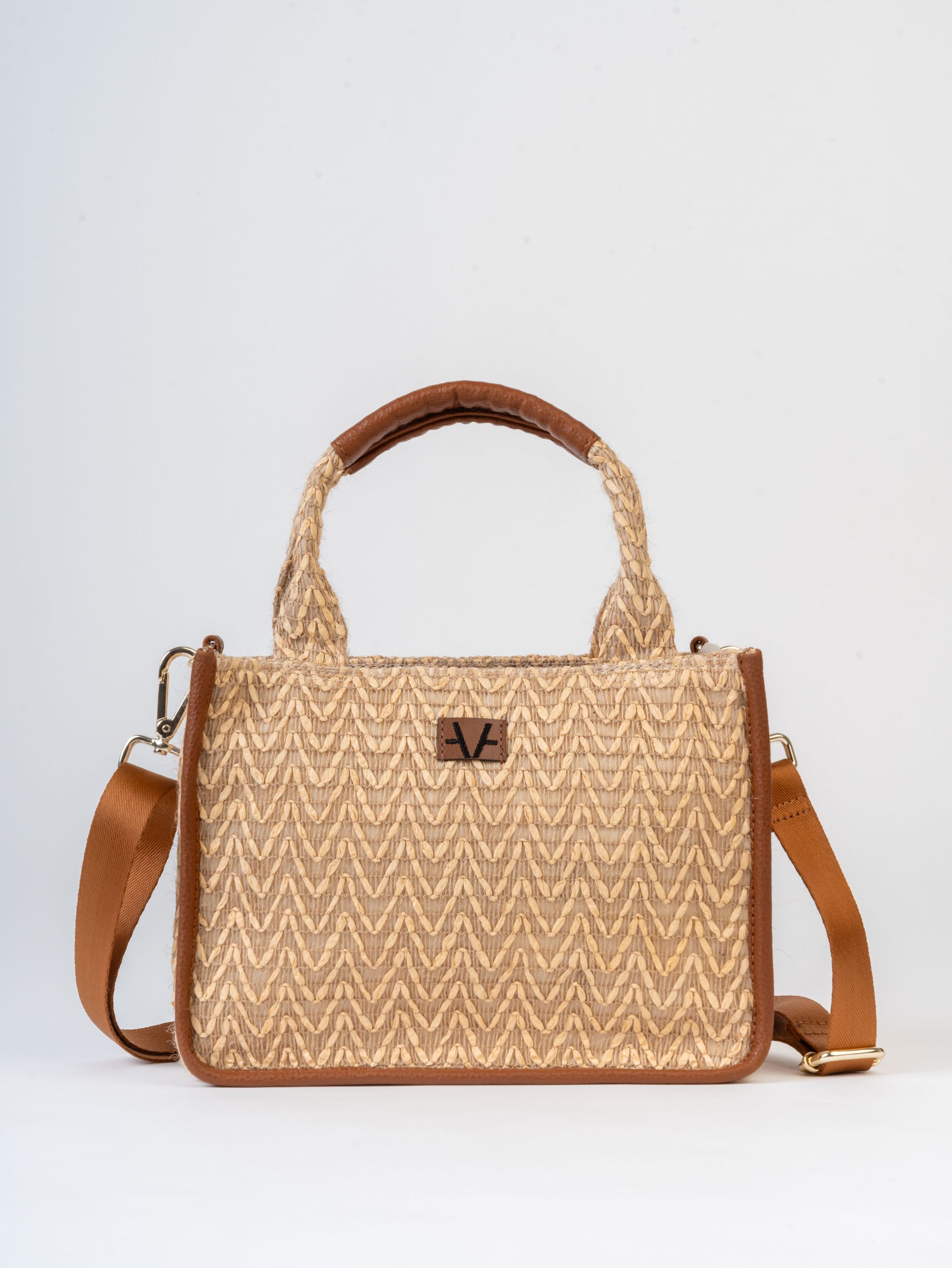 Mocha LUMA mini tote