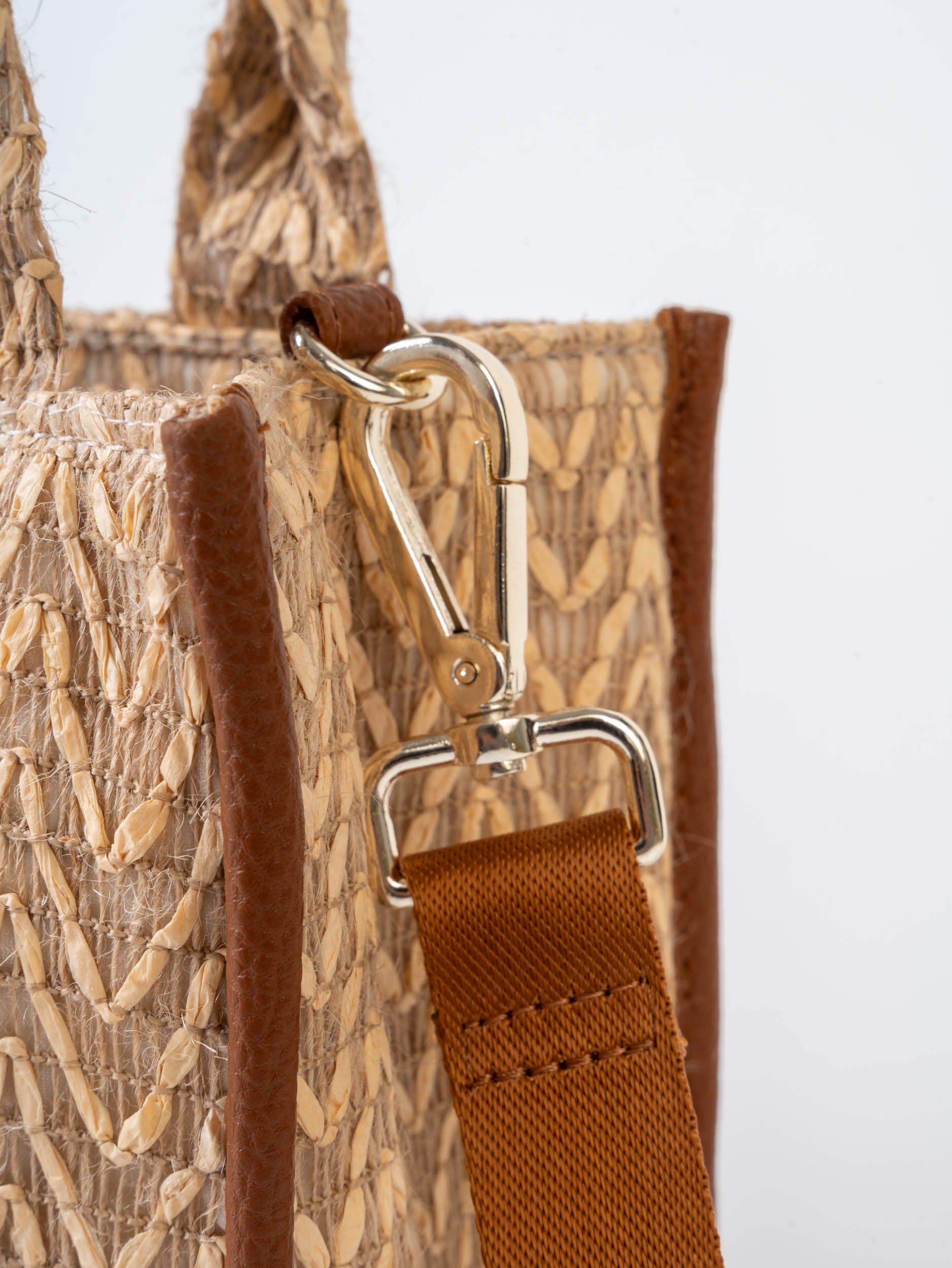 Mocha LUMA mini tote