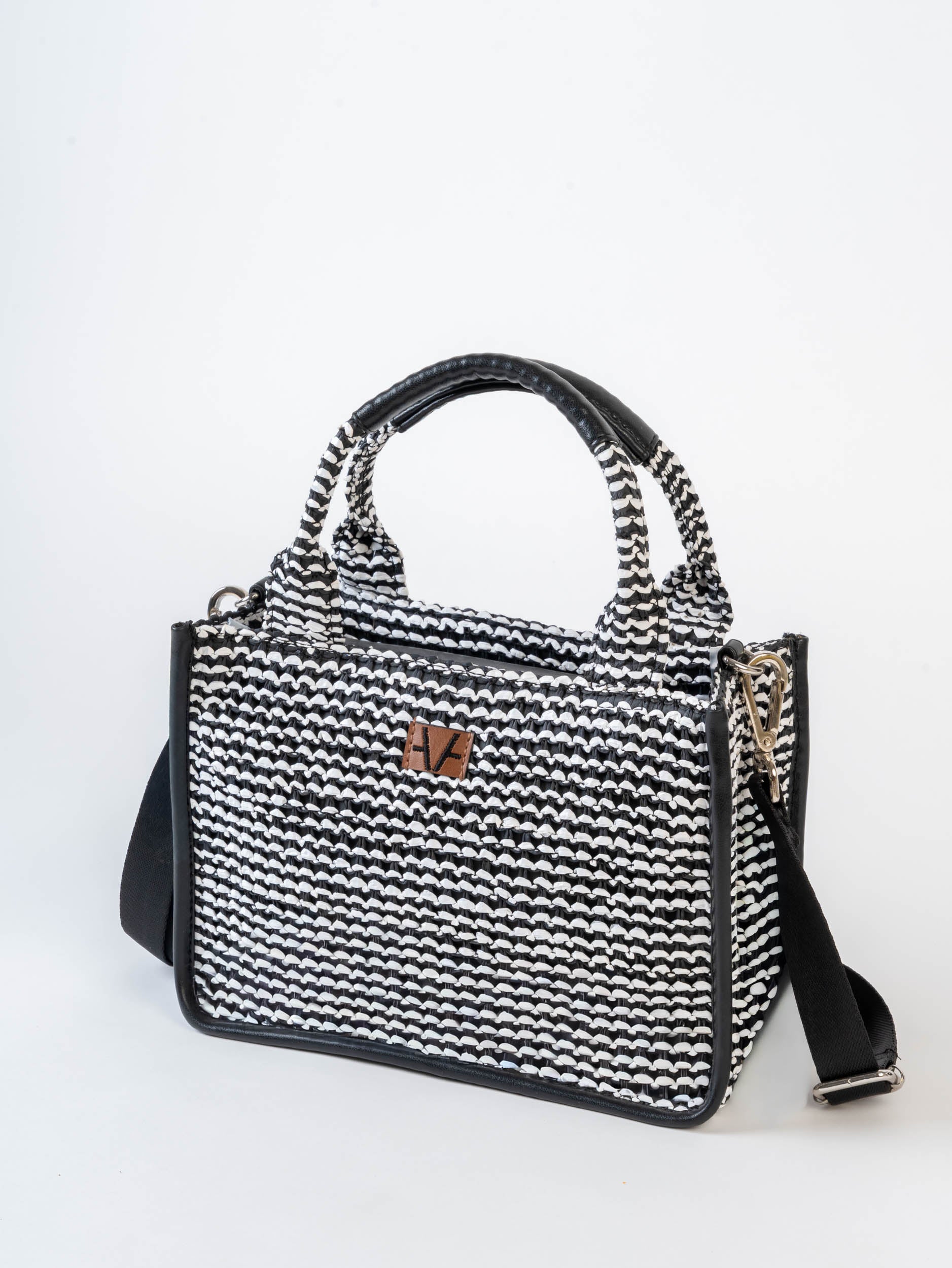 Monochrome LUMA mini tote
