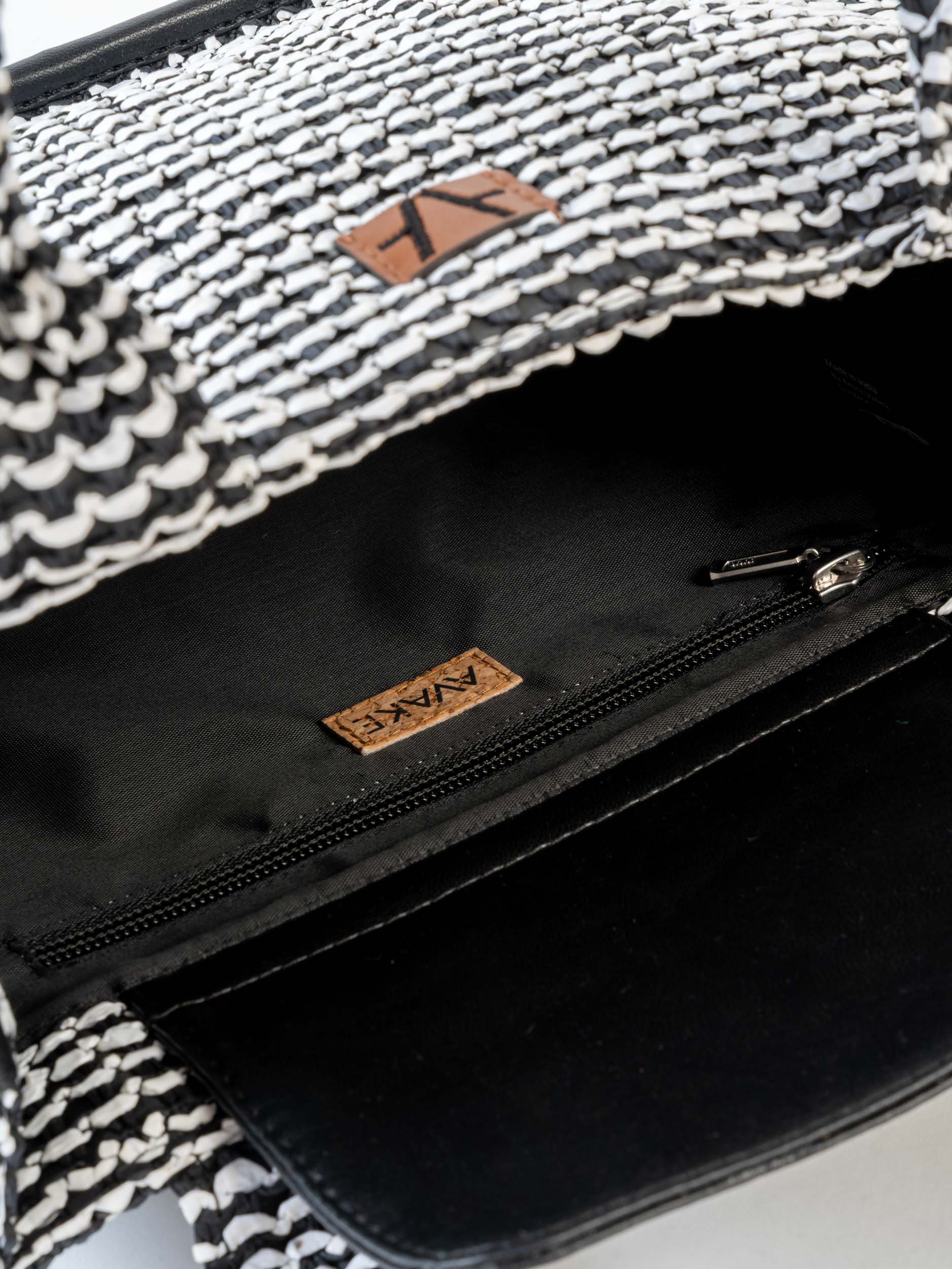 Monochrome LUMA mini tote