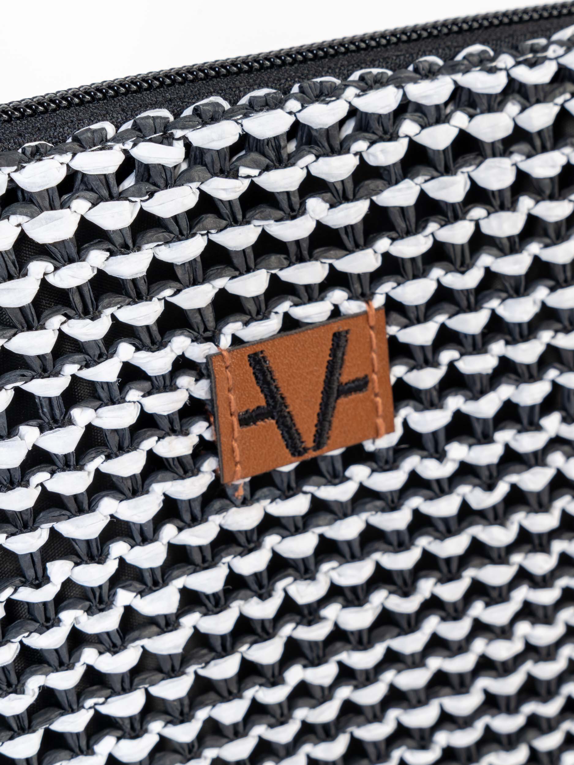 Monochrome Mosaic Big Pouch