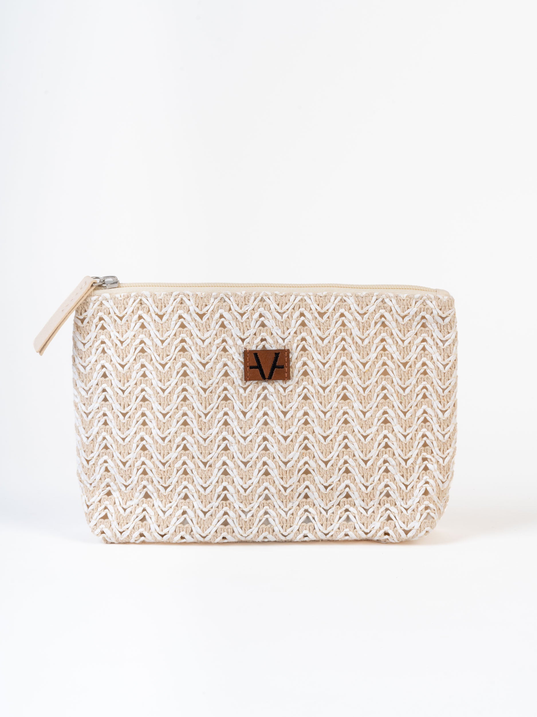 chic ivory big pouch