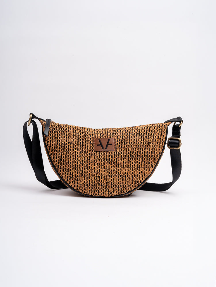 Rustic Brown Moon cross body.