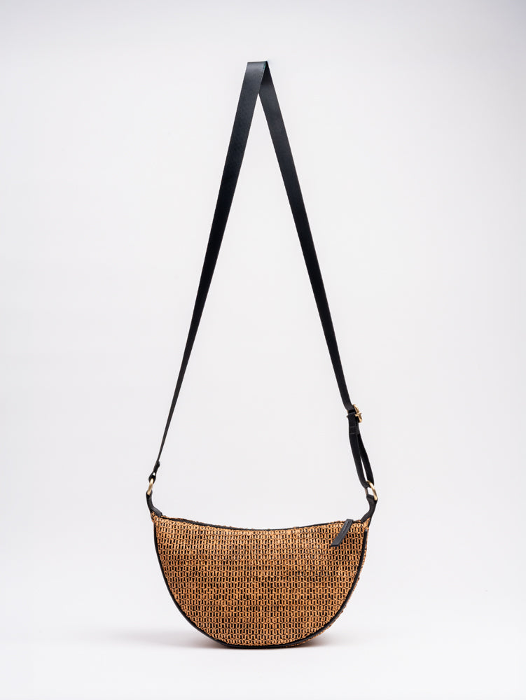 Rustic Brown Moon cross body.