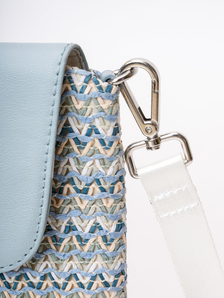 Ocean bloom laptop sleeve with handle