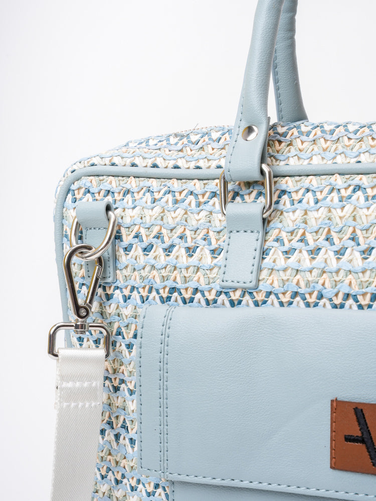 Ocean bloom laptop bag