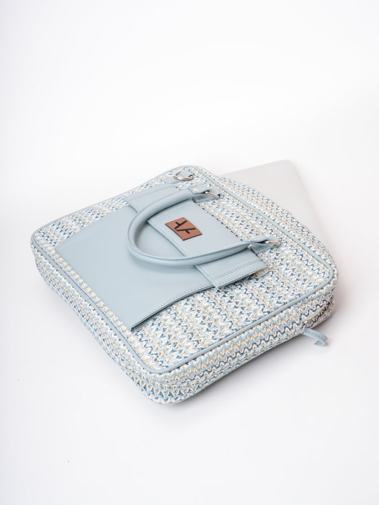 Ocean bloom laptop bag