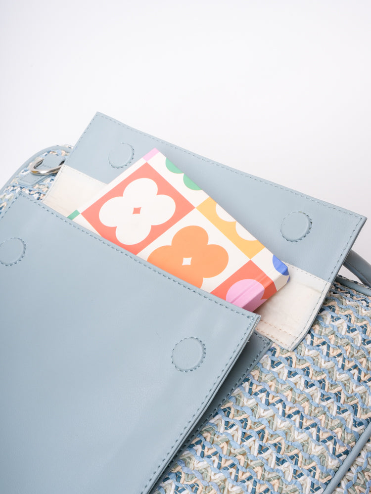 Ocean bloom laptop bag
