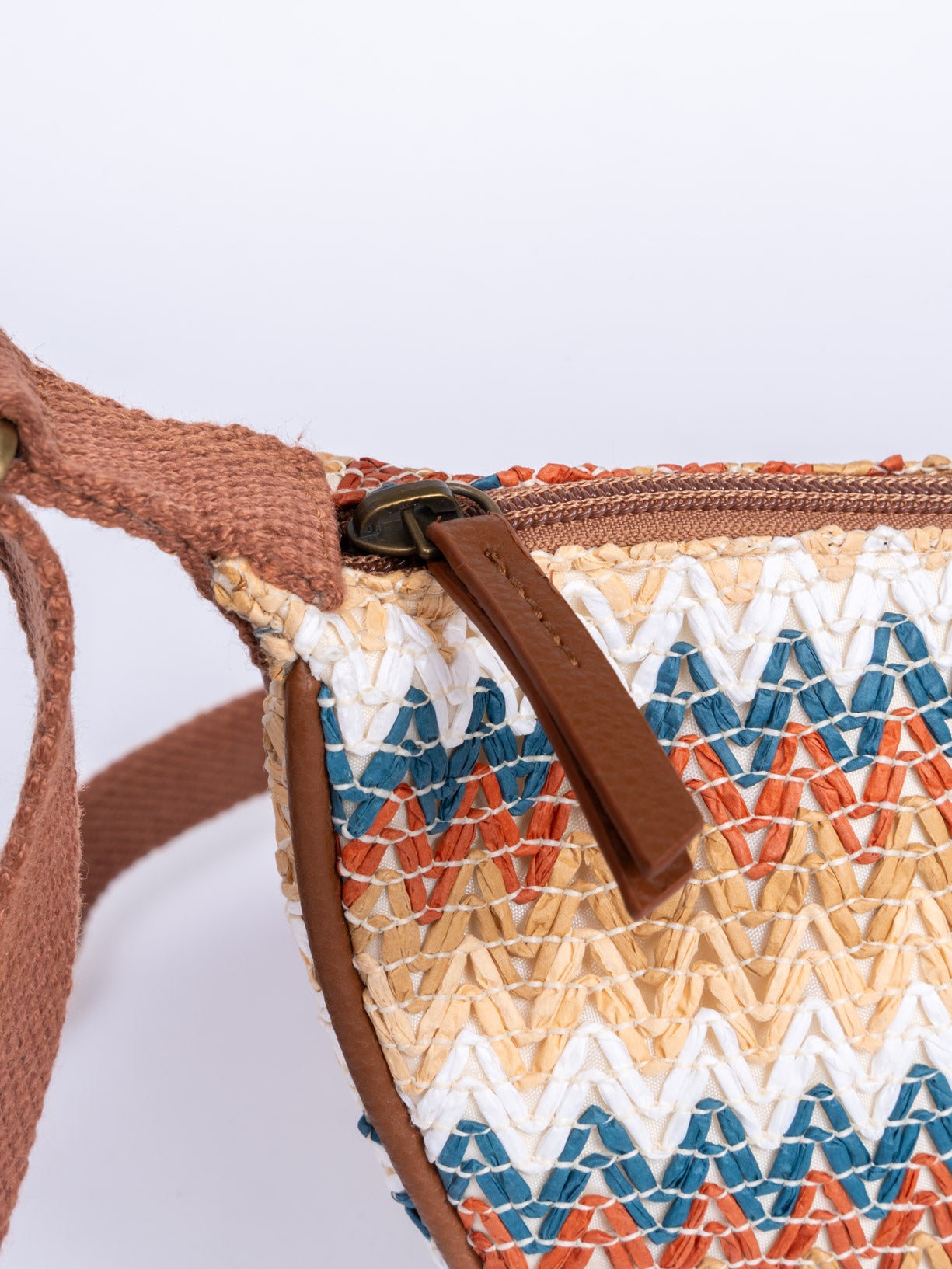 Nomad weave Moon cross body