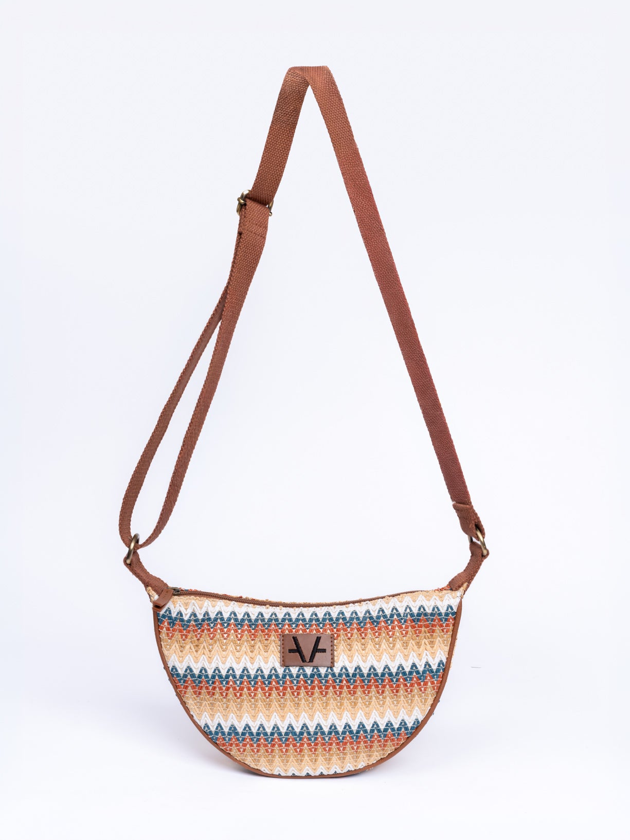 Nomad weave Moon cross body
