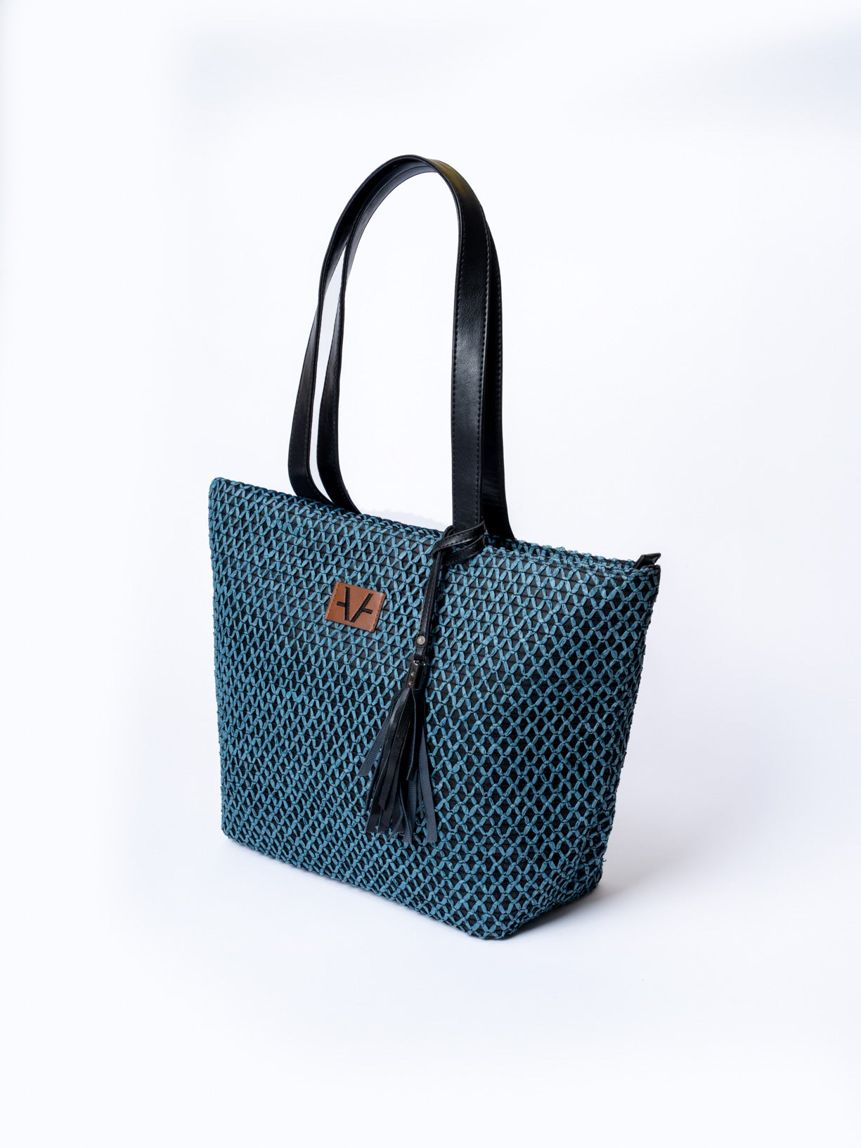 Denim cross Tote