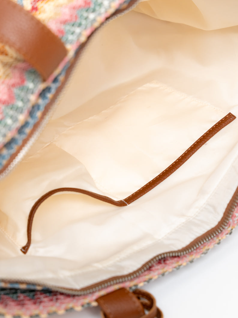 Woven wild Tote