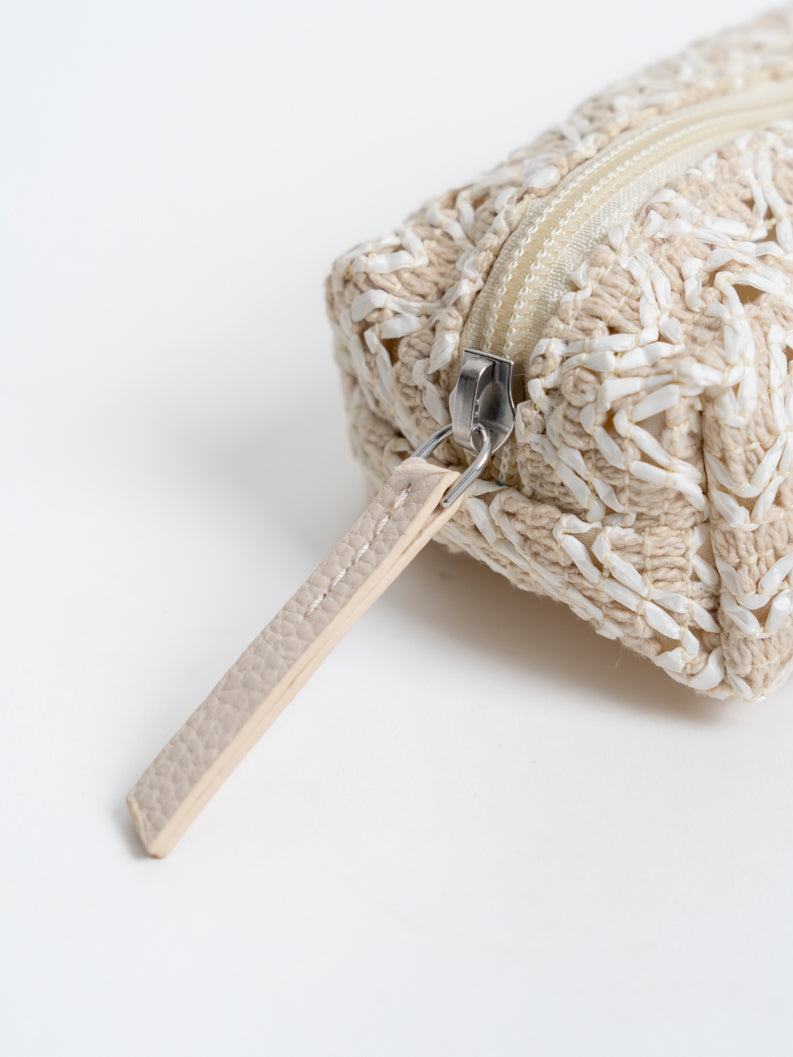 Chic ivory small pouch