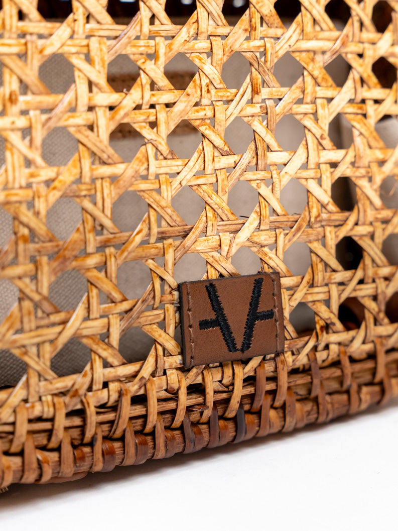Rattan Reverie Sling Bag