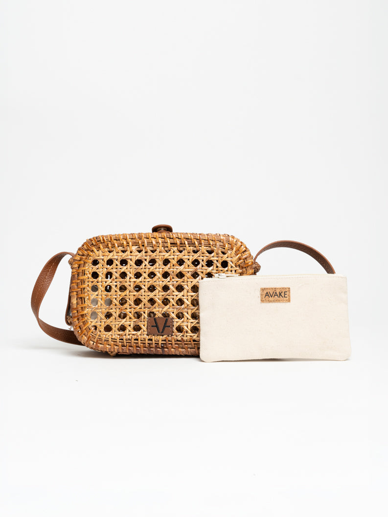 Rattan Reverie Sling Bag