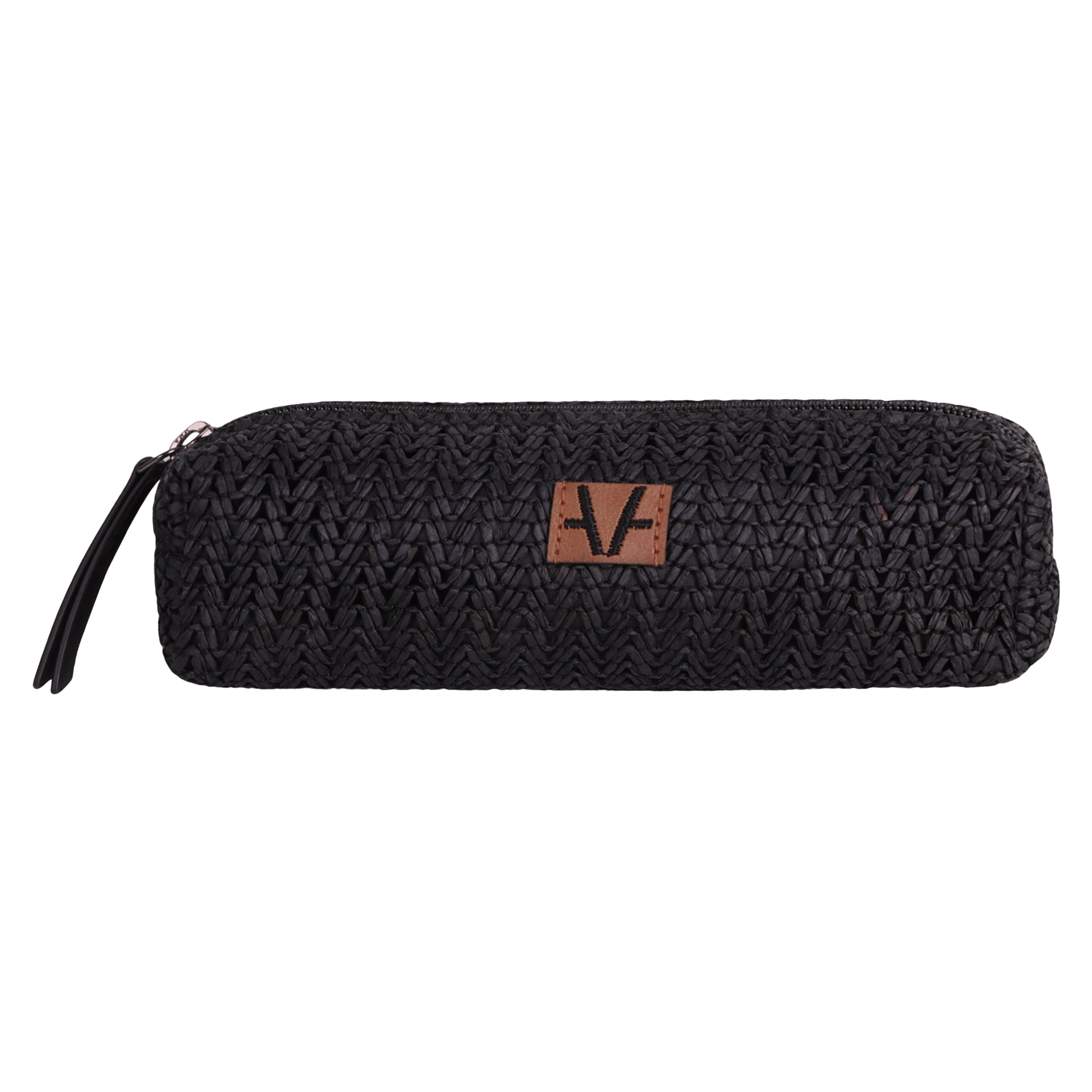 Black TERRA Vegan Leather Small Pouch Bag | Compact & Durable