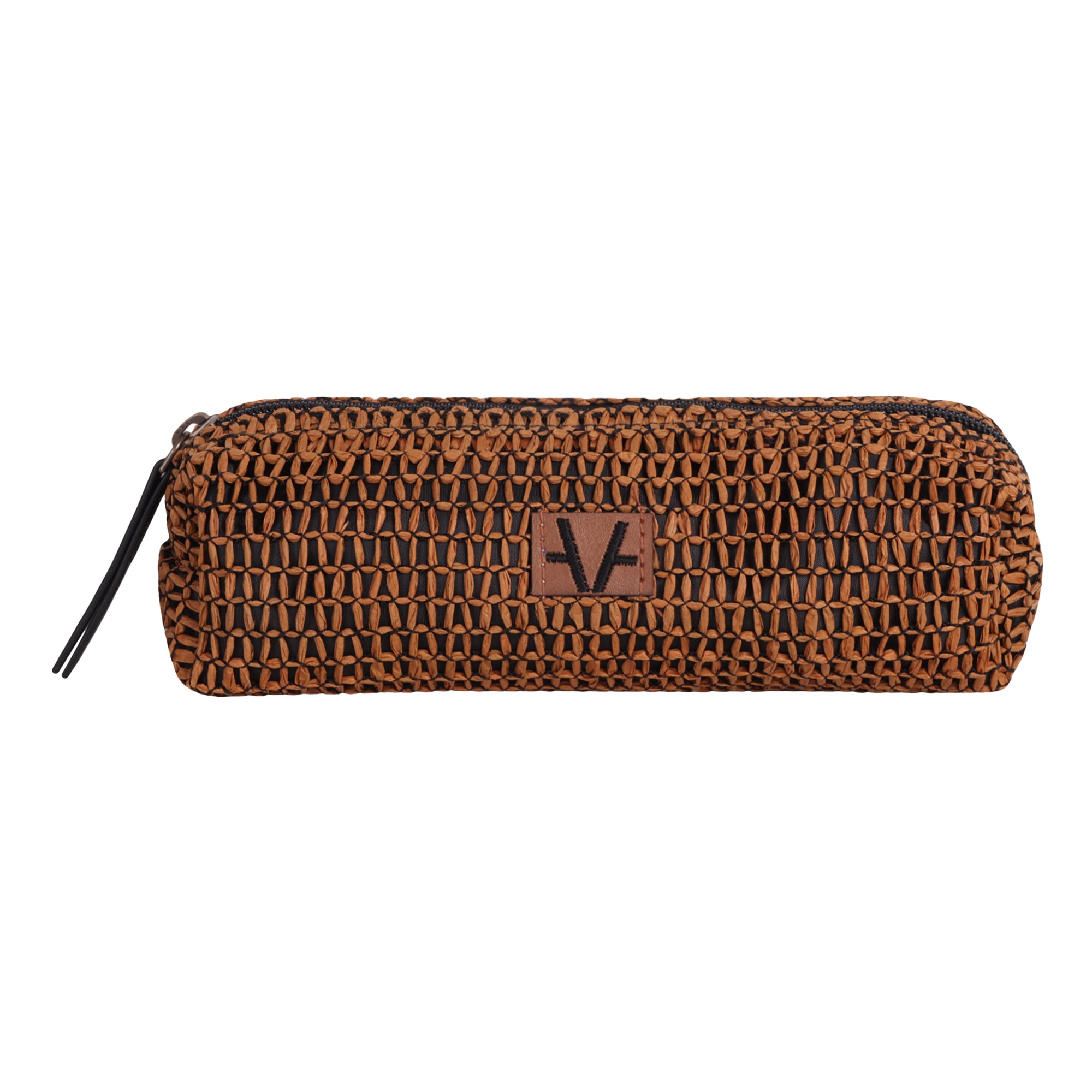 Eco-Friendly Artisan Small Pouch Bag in Rustic Brown