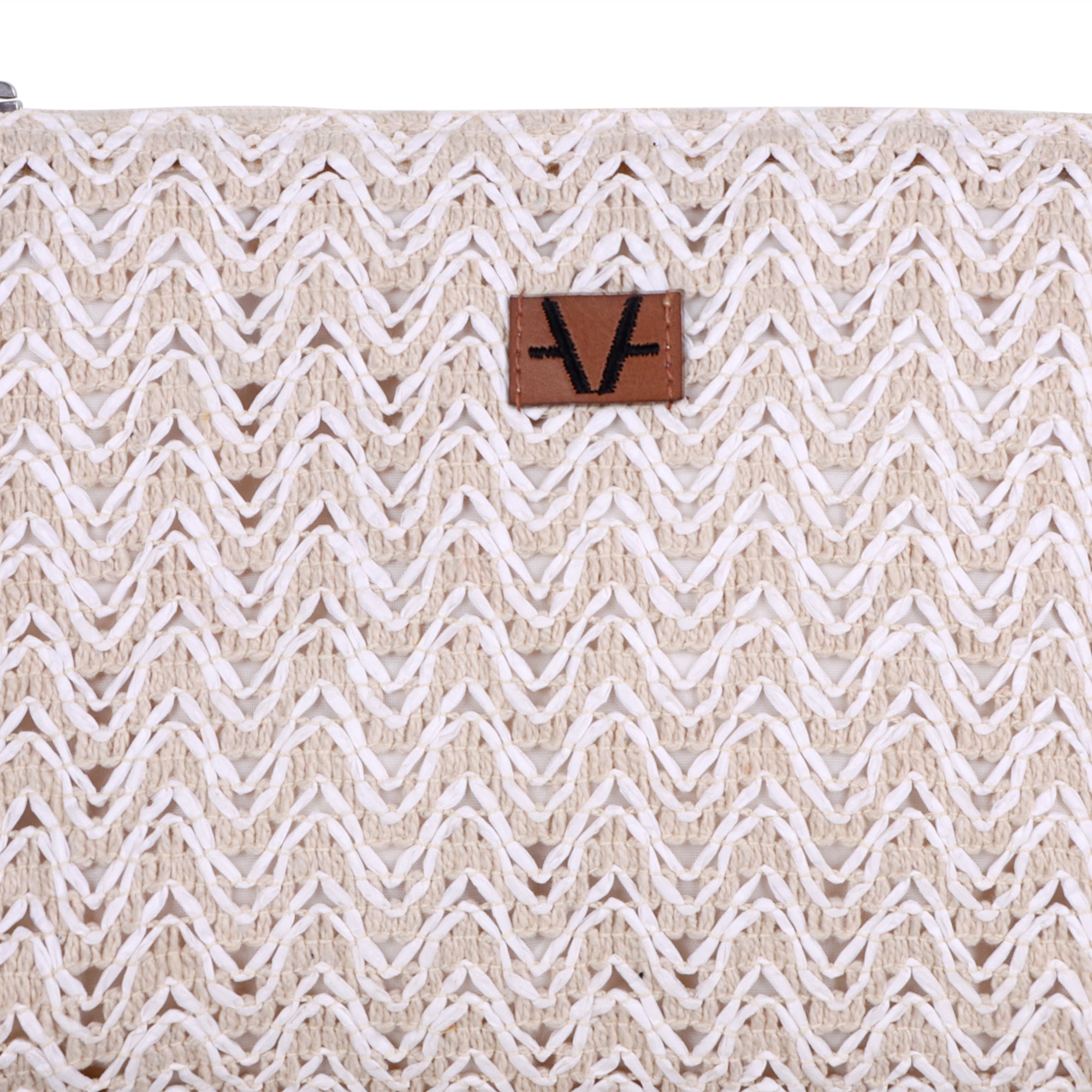 chic ivory big pouch