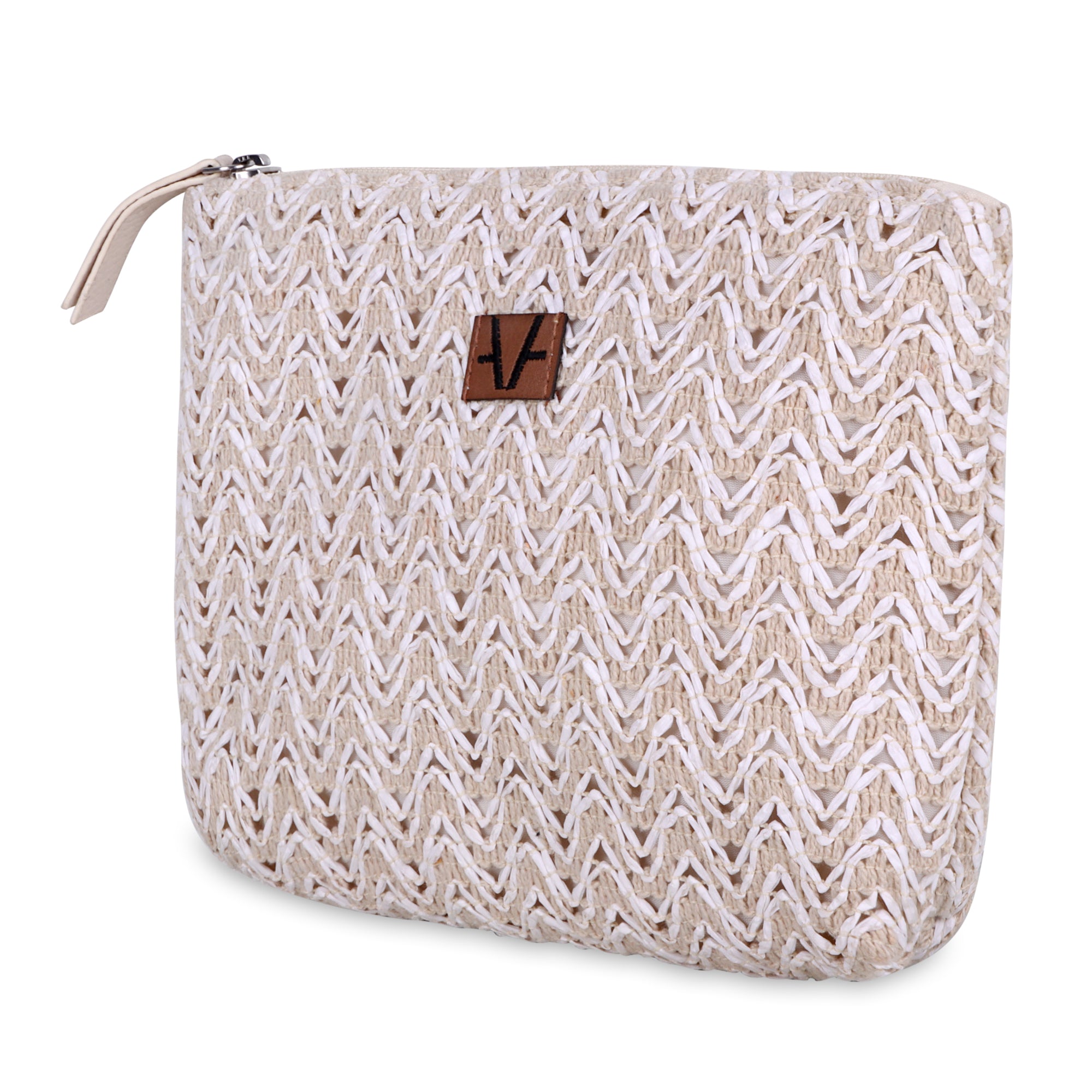 chic ivory big pouch