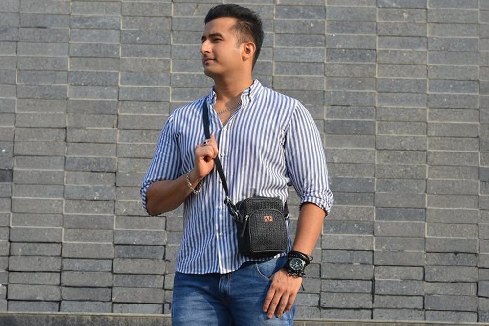 Midnight Mosaic Crossbody