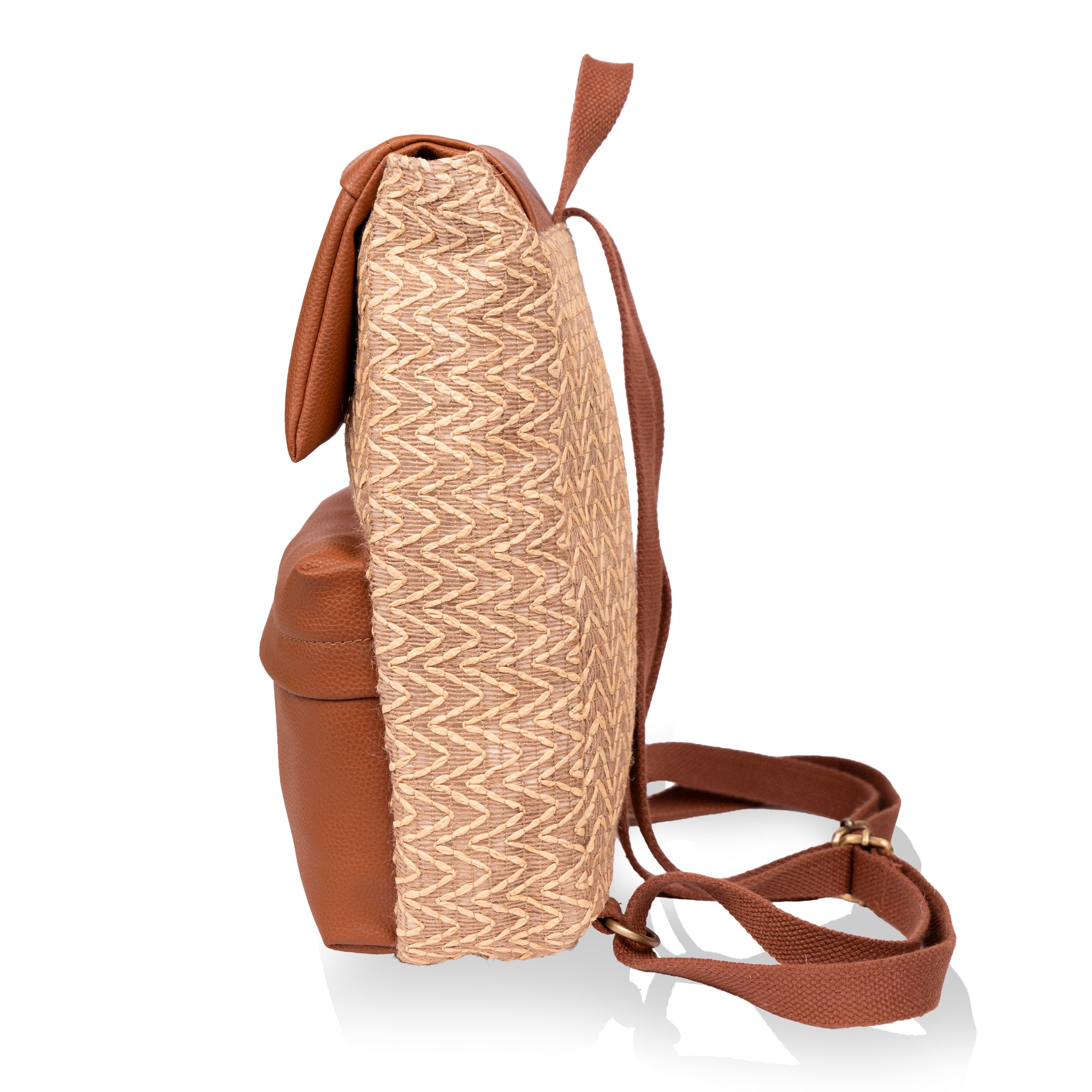Mocha Flap Back pack