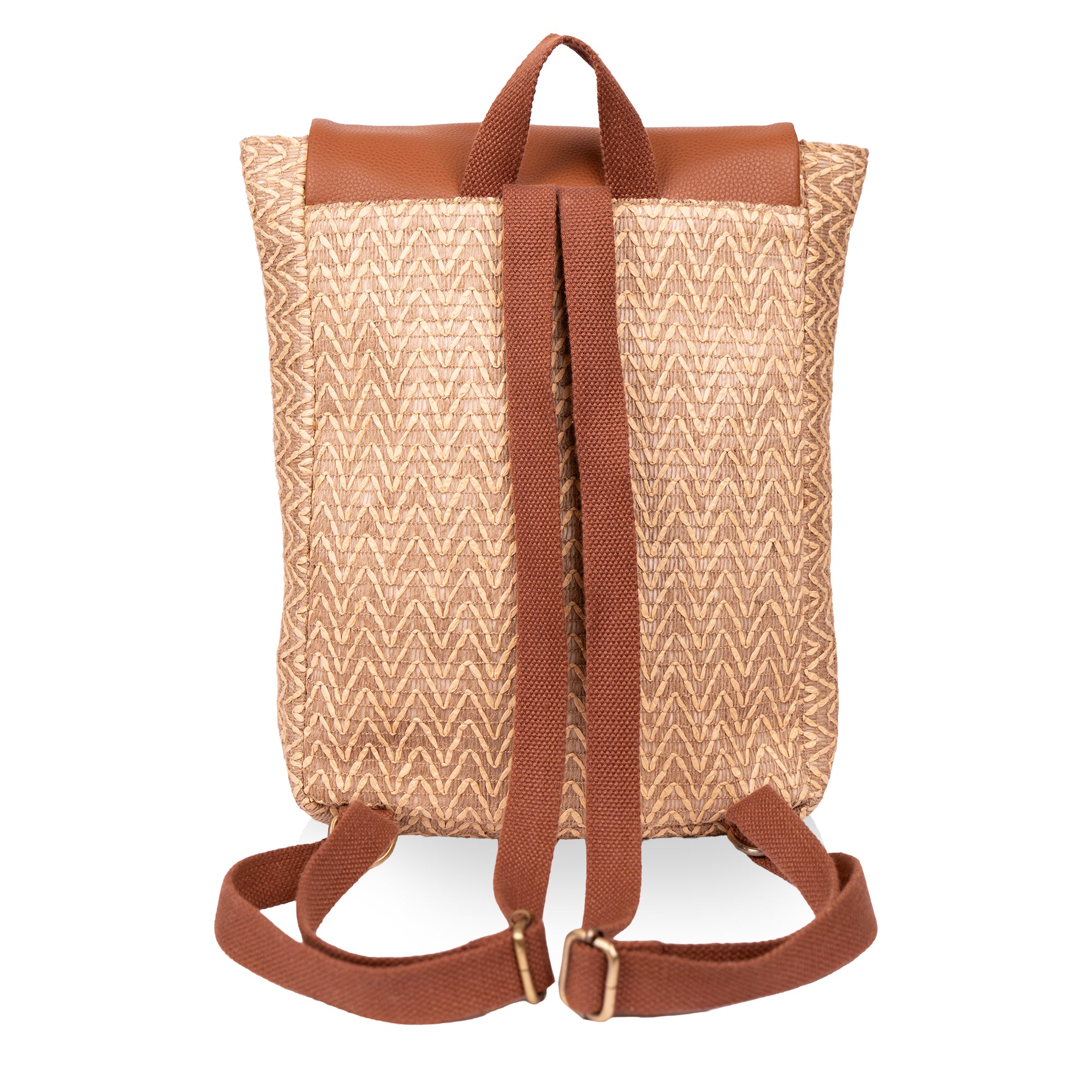 Mocha Flap Back pack