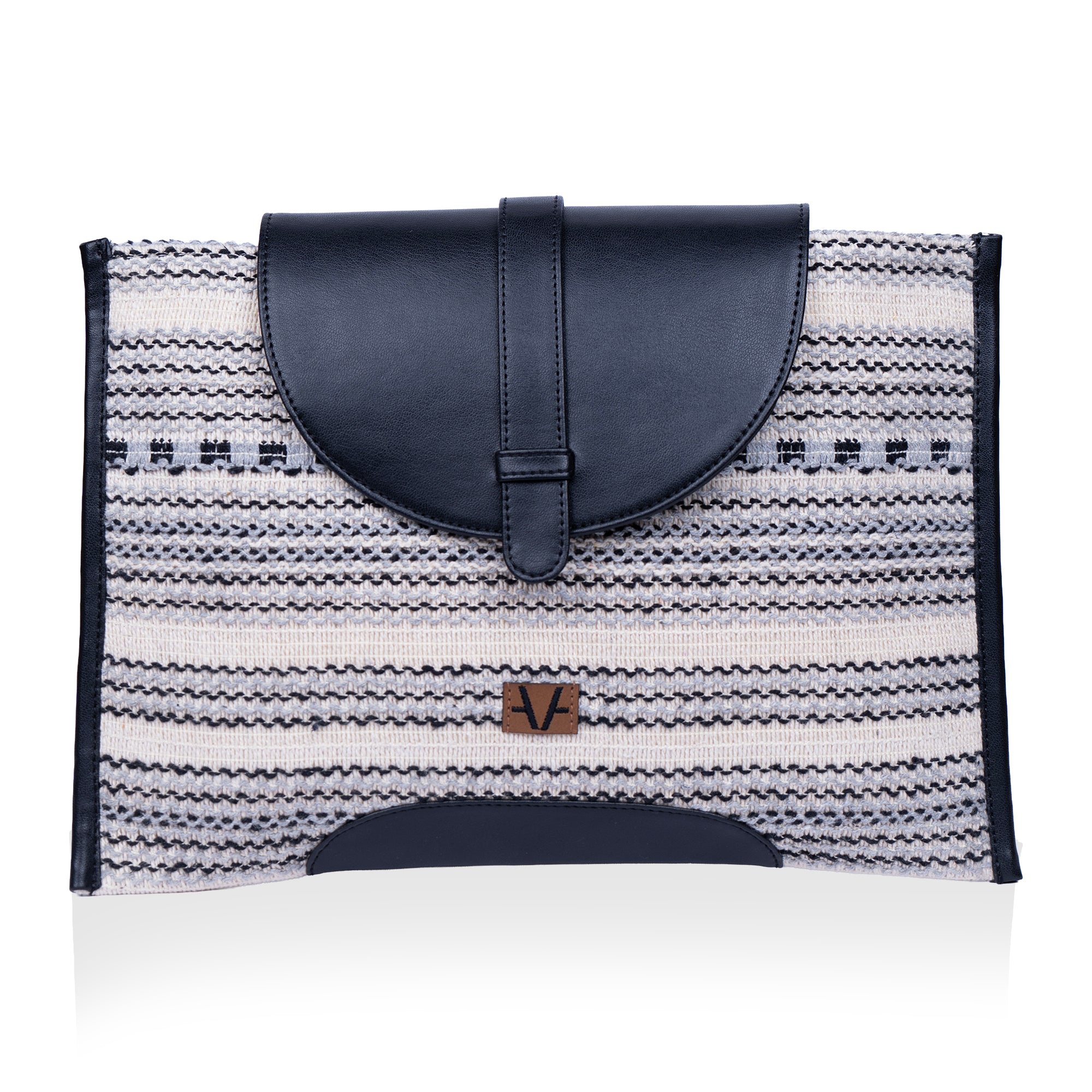 Striped muse laptop sleeve