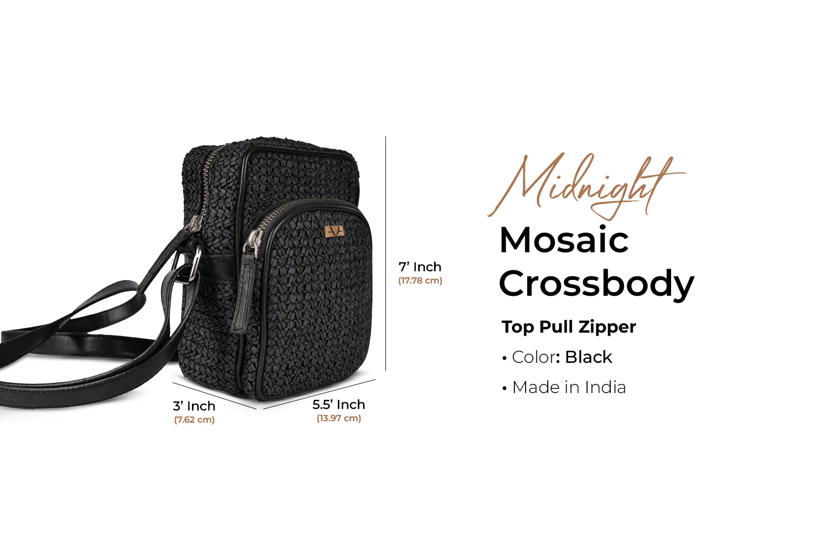 Midnight Mosaic Crossbody