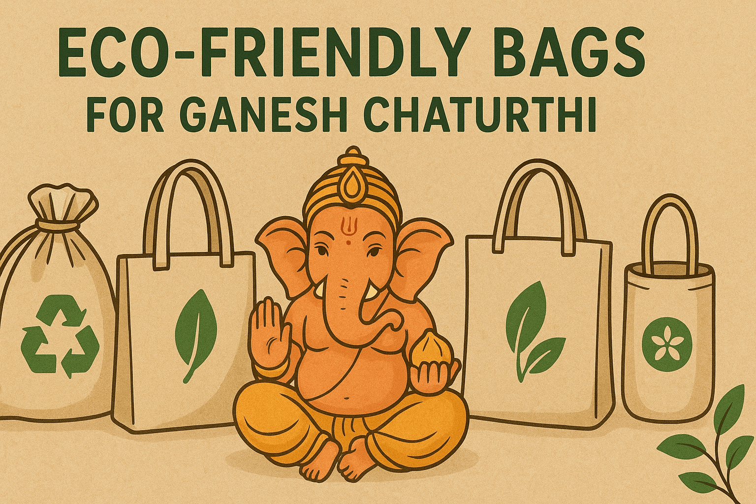 Festive & Fashionable: Eco-Friendly Bags for Ganesh Chaturthi