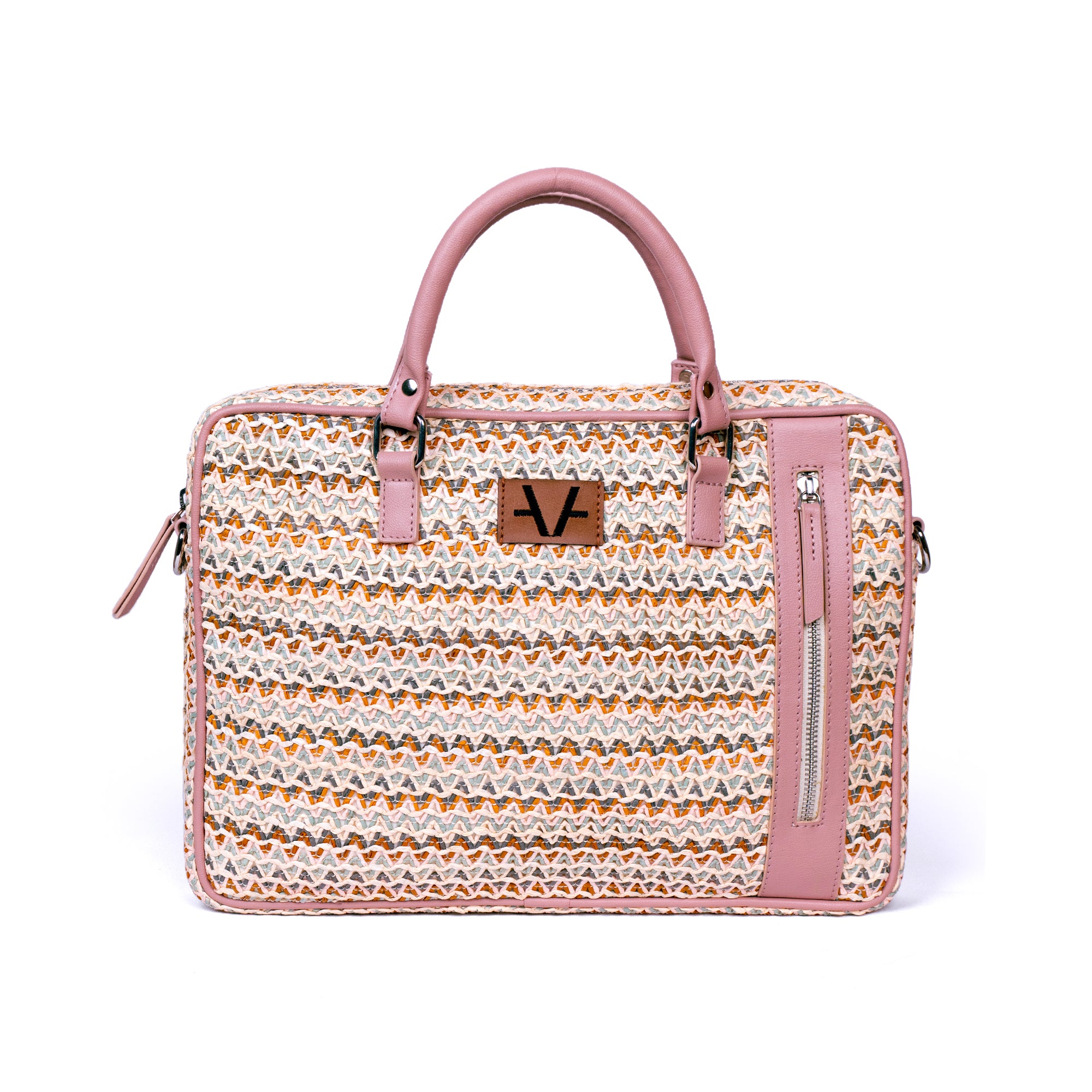 Blush bloom laptop Bag