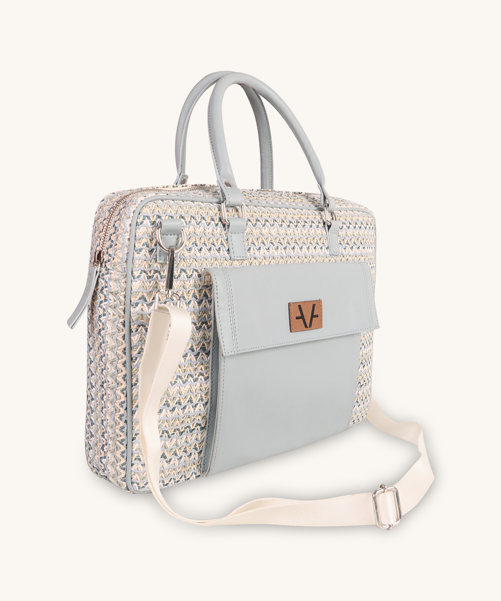 Ocean bloom laptop bag