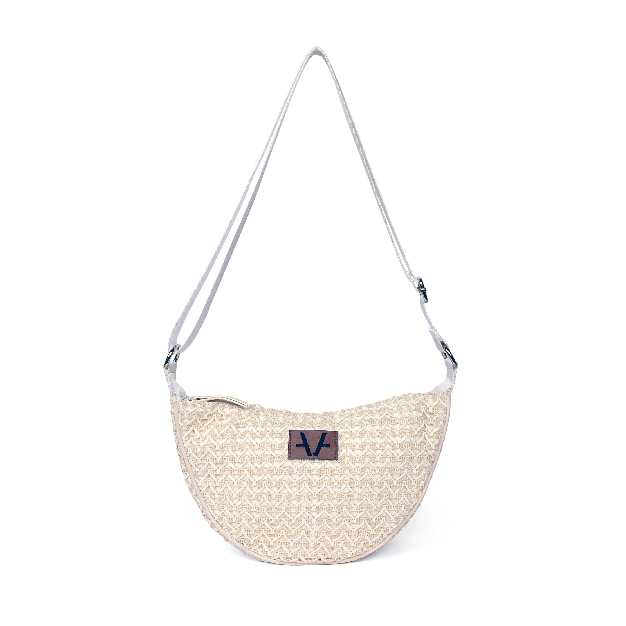 Herring weave moon Cross body