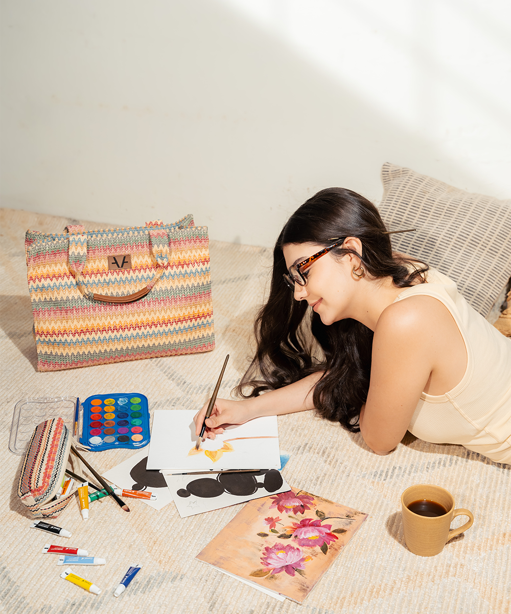 Woven wild Carry All